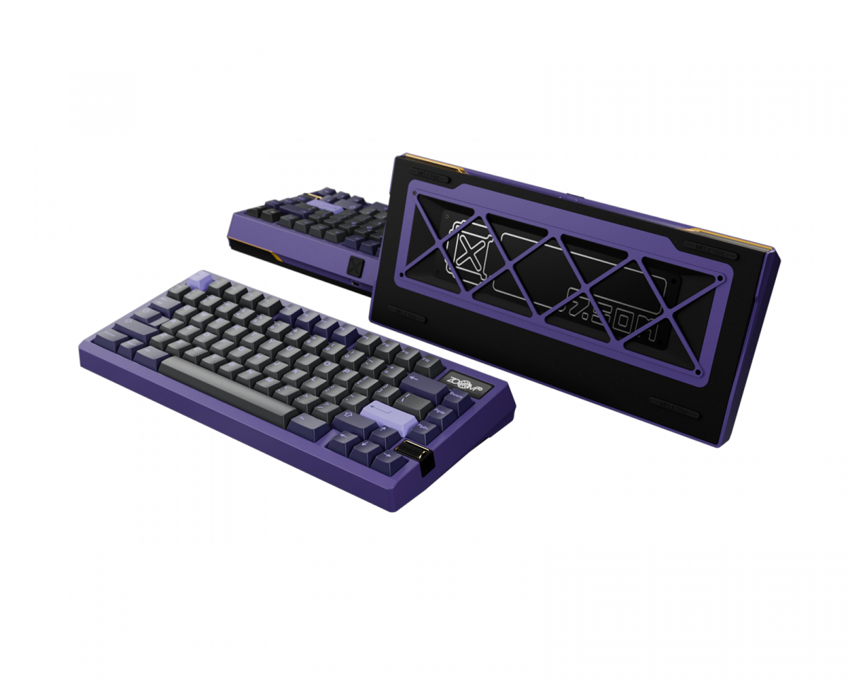 Wuque Studio Zoom75 TIGA - Grape Purple - us.MaxGaming.com