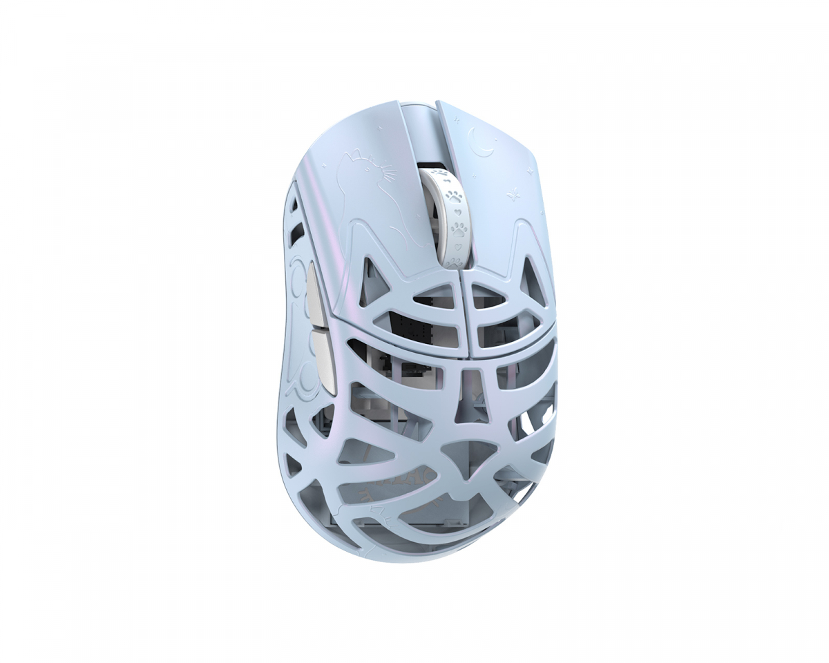 WL Mouse Beast Miao White（Omron） WLMouse Beast Miao - Wireless Gaming Mouse - Ice Blue [Omron