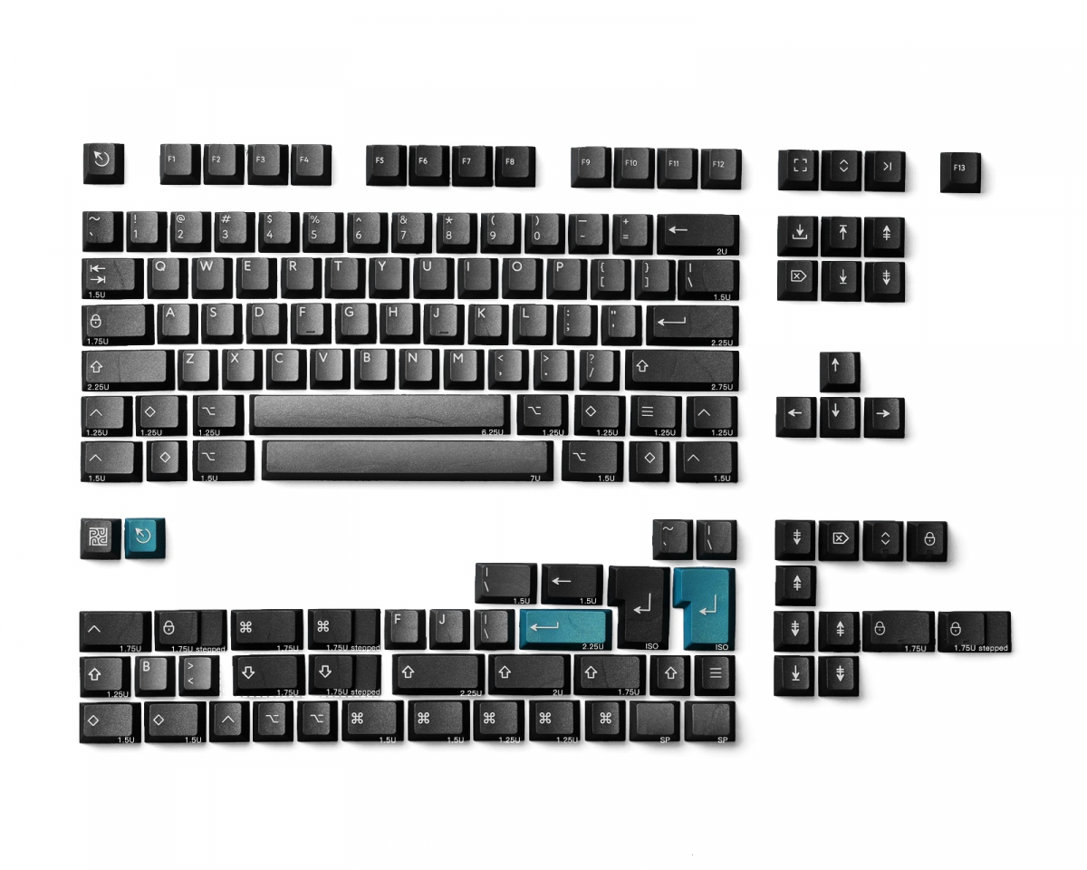 KBDfans PBTfans Iron Dolch - Base kit - us.MaxGaming.com