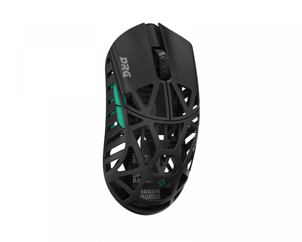 WLMouse x DRG Beast X Mini Pro Gaming Mouse - Side Slits - Black