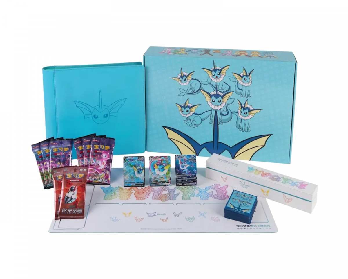 【ARS鑑定品 10,10+】ブースターVMAX Eevee Gift BOX Pokémon Vaporeon VMAX Gift Box - us.MaxGaming.com
