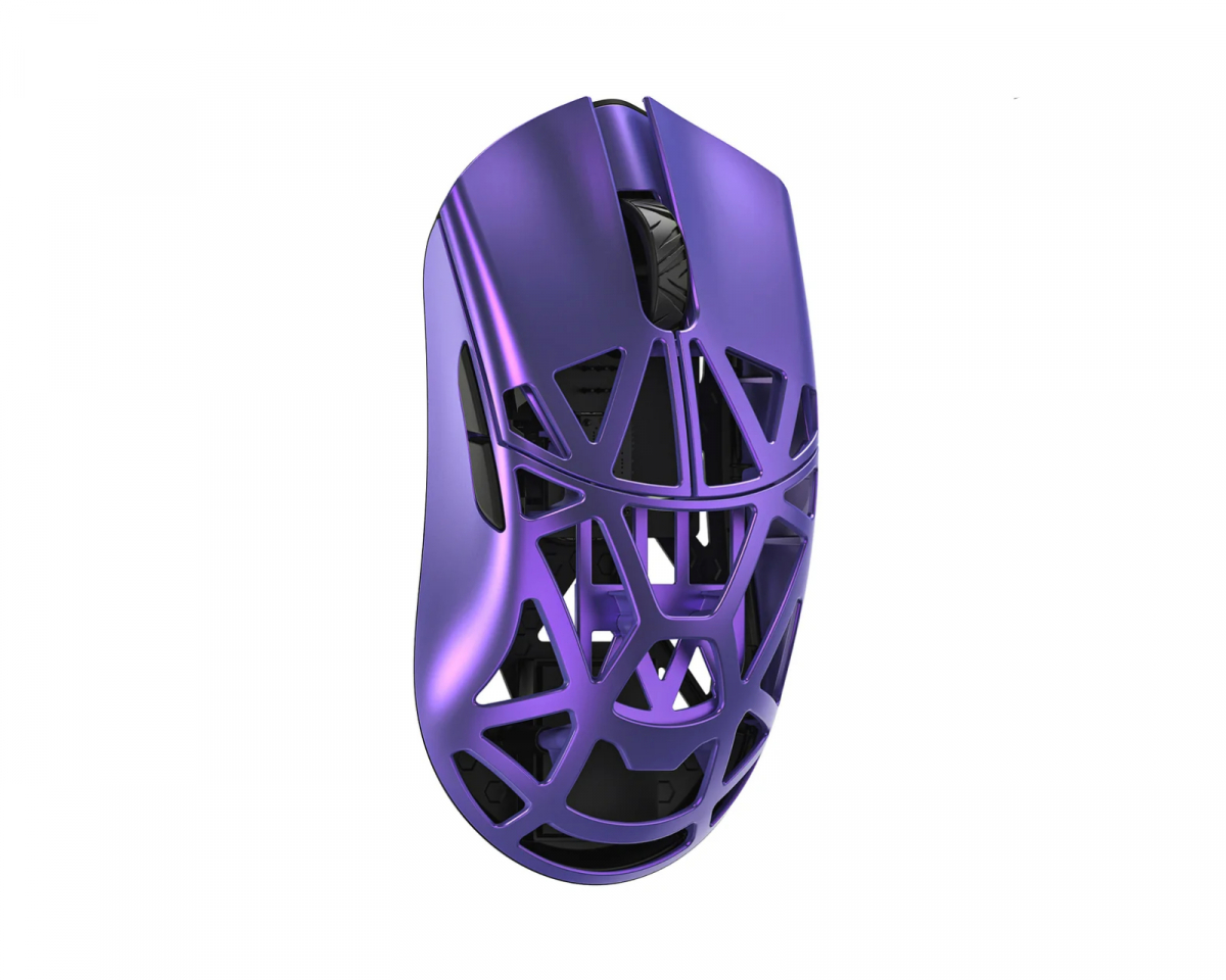WLMouse Beast X Pro - Purple [Omron Opticals] - Side Slits