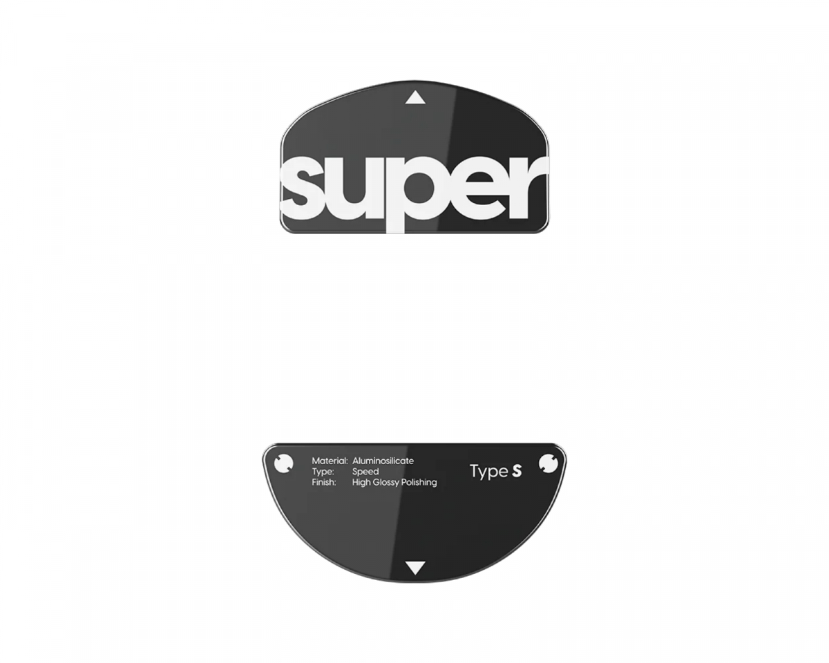 Superglide Glass Skates Type-S for Susanto-X - Black - us