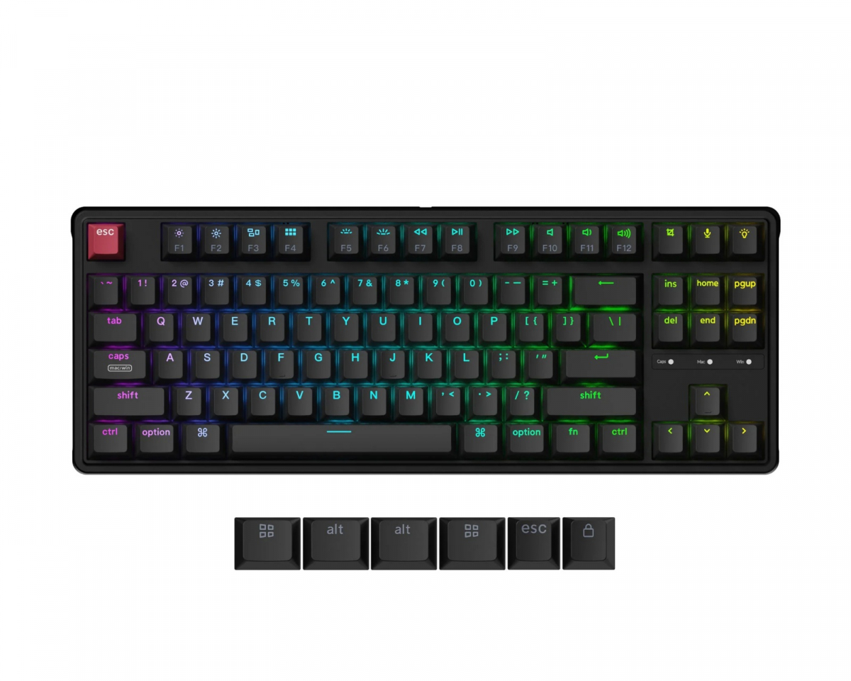 Keychron C3 Pro 8K QMK Wired Mechanical Keyboard [K Super Brown