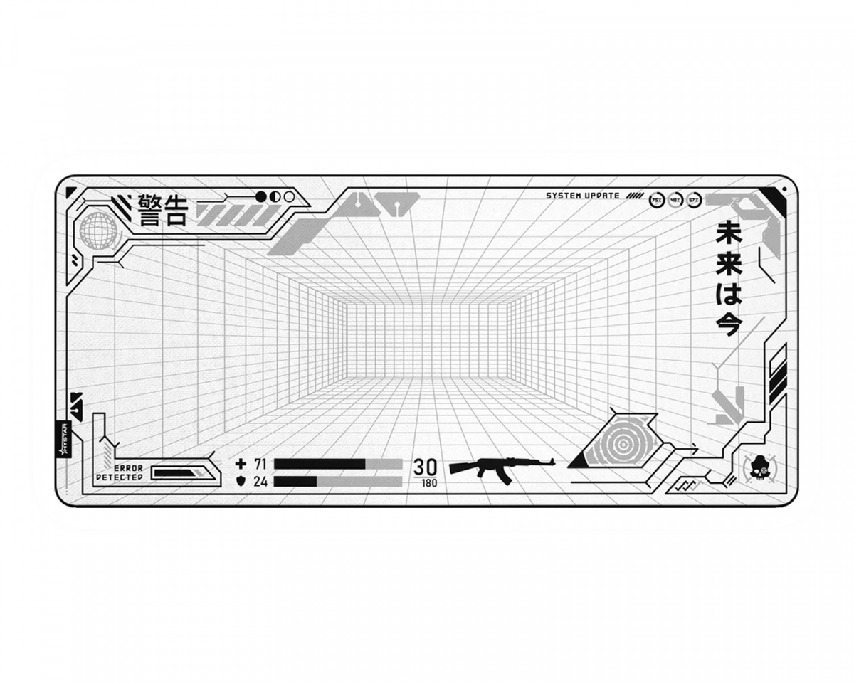 Hystar Mainframe Light XXL Mousepad - us.MaxGaming.com