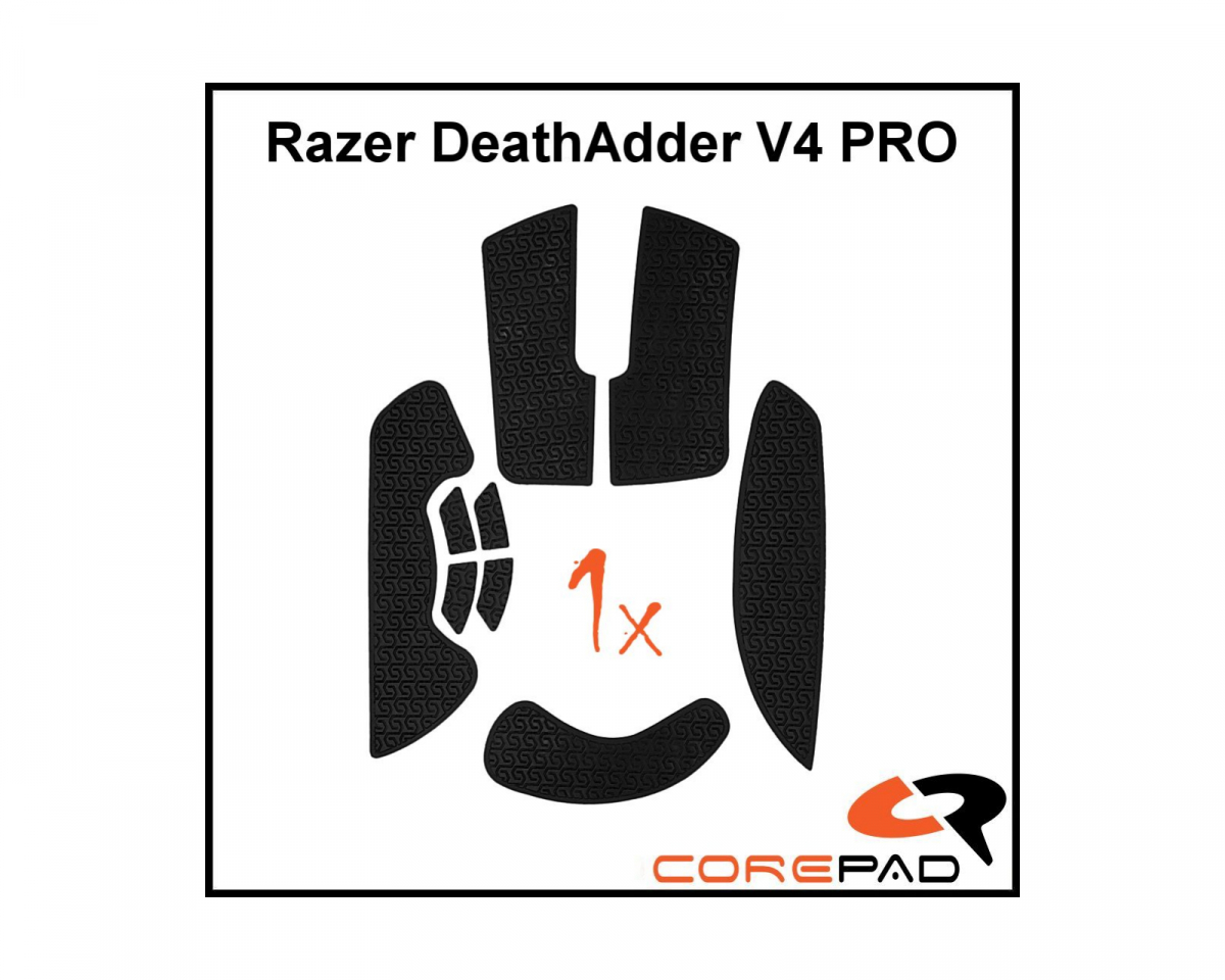 Corepad Soft Grips for Razer DeathAdder V4 PRO Black - us