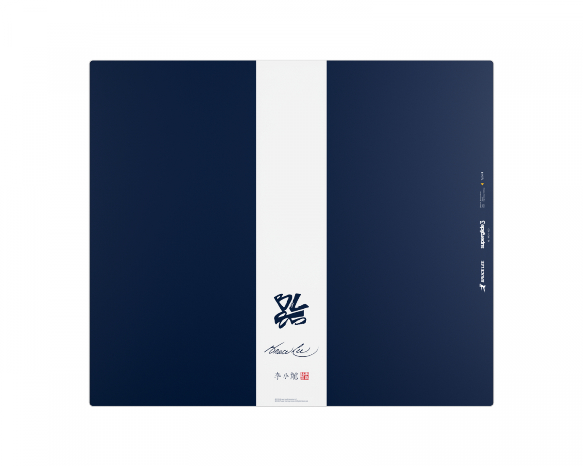 マウス・トラックボール Glass Mousepad Bruce Lee 85th Edition Superglide v3 x Bruce Lee 85th Edition XL - Navy - us.MaxGaming.com