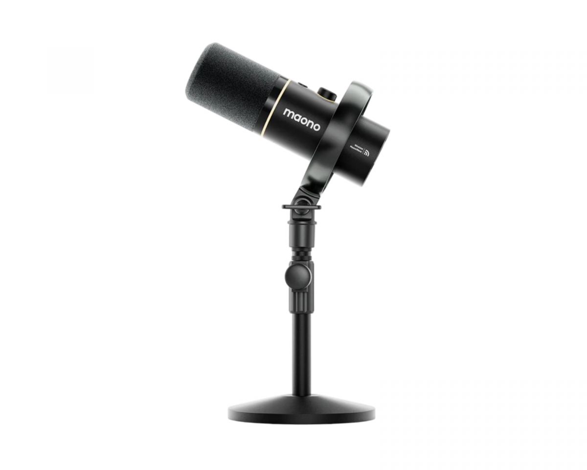 Maono Wireless Dynamic Podcast Microphone - Black - us.MaxGaming.com