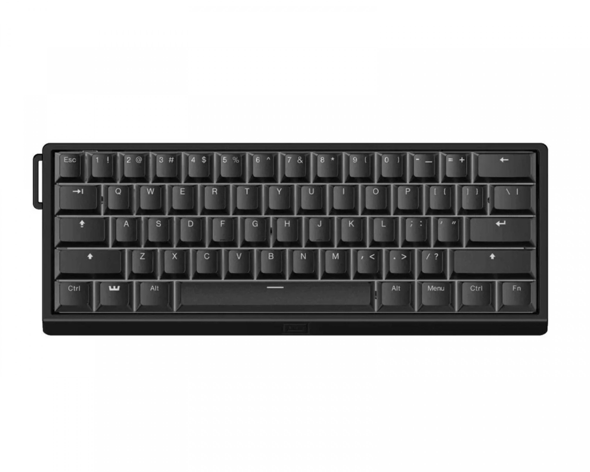 Wooting 60he v2 ブラックキーボード 本体 Wooting 60HE V2 Keyboard - ANSI Non Split Spacebar - Black