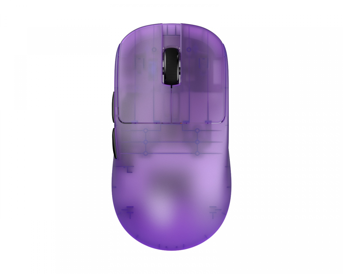 ATK GEAR ZERO ワイヤレスマウス 本体 ATK ZERO Wireless Gaming Mouse - Translucent Purple - us.MaxGaming.com