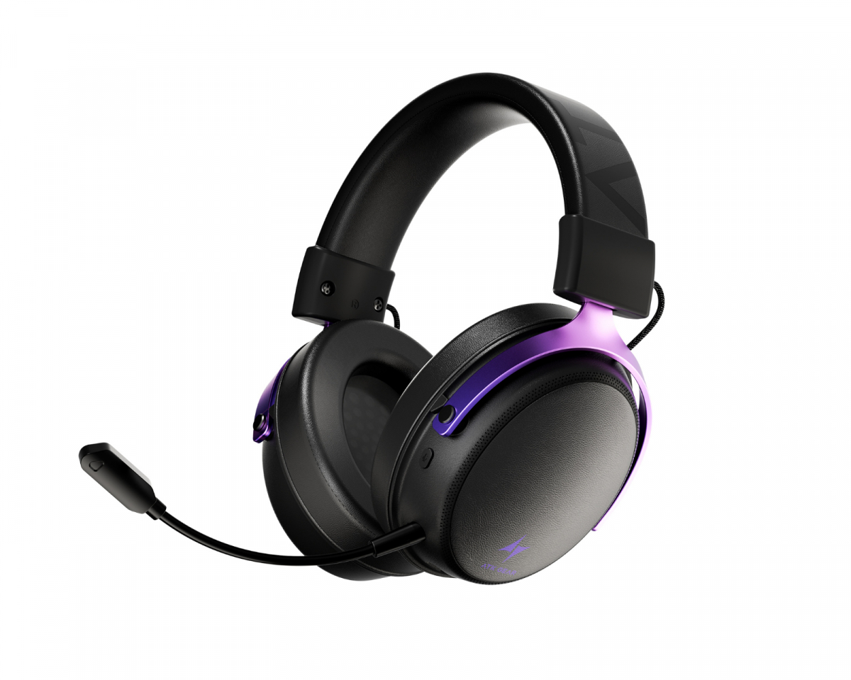 ATK N9 Ultra Wireless Gaming Headset - Black/Purple - us.MaxGaming.com