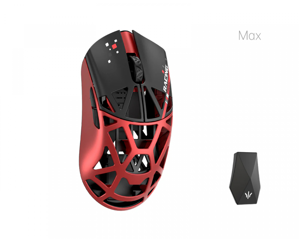 WLMOUSE×DRG BEAST X MAX（OMRON） WLMouse BEAST X Max Wireless Gaming Mouse - Soft Lilac [Omron