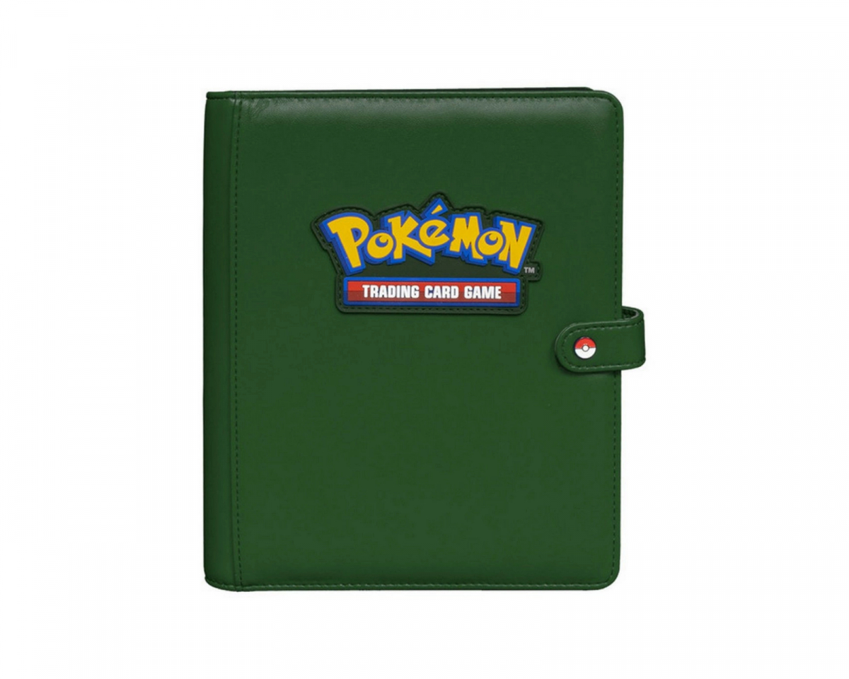 pokemon trading card notebook Pokémon Premium Green Snap 4-pocket Binder