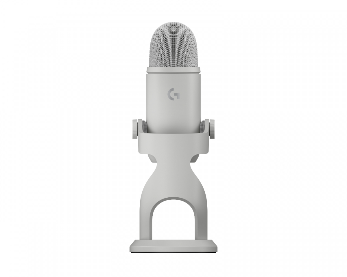 Logitech Blue Yeti 2 Microphone - White - us.MaxGaming.com