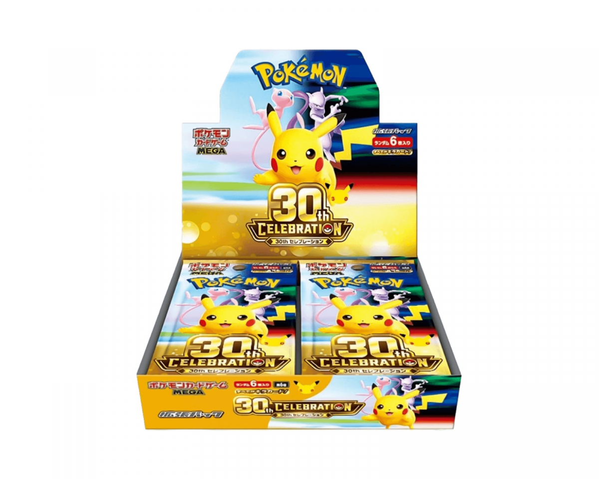 Pokémon 30th Celebration Booster Box (Japanese) - us.MaxGaming.com