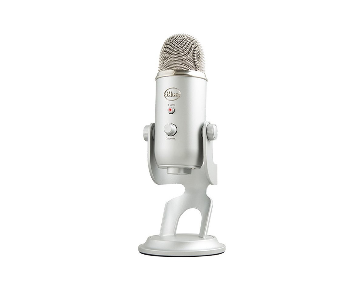 Microphones Yeti USB Microphone - Silver - us.MaxGaming.com