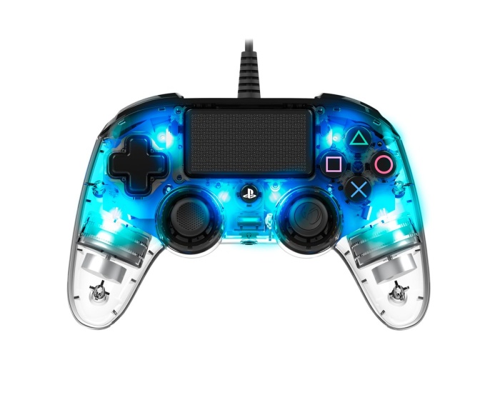Nacon Wired llluminated Compact Controller Blue (PS4/PC)