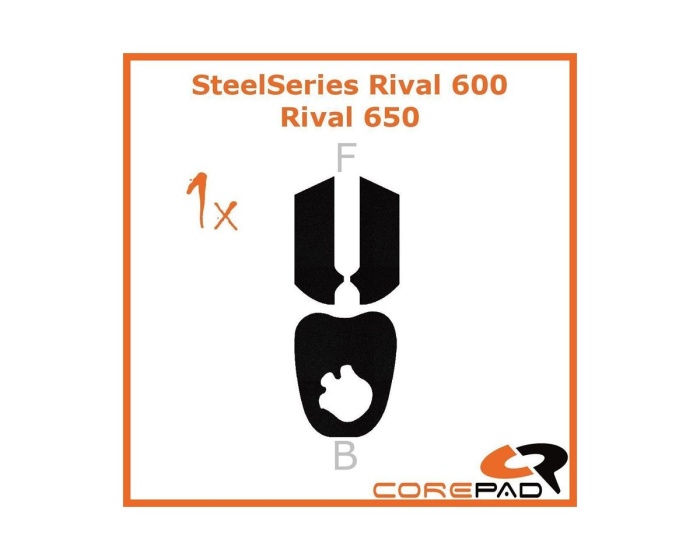 Corepad Grips for SteelSeries Rival 600/650