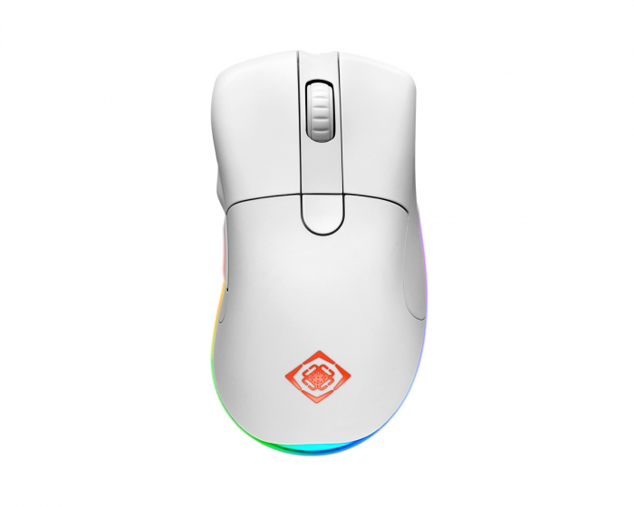 Deltaco Gaming WM90 Wireless Gaming Mouse White Line
