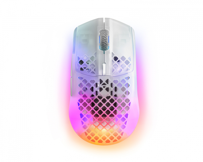 SteelSeries Aerox 3 Wireless Gaming Mouse - Ghost