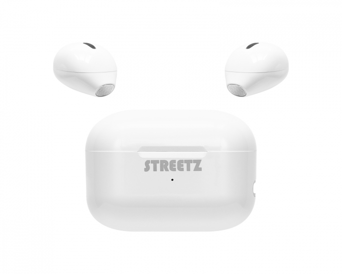 STREETZ True Wireless Mini Size In-Ear Earphones - White
