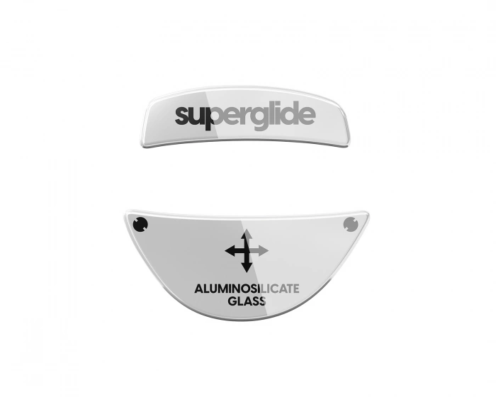 Superglide Glass Skates for Roccat Kone Pro/Pro Air - White