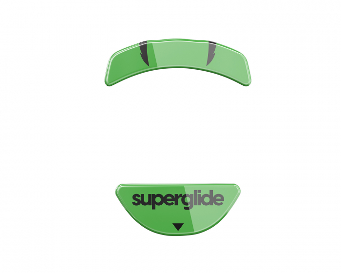Superglide Glass Skates for Razer Orochi V2 - Green