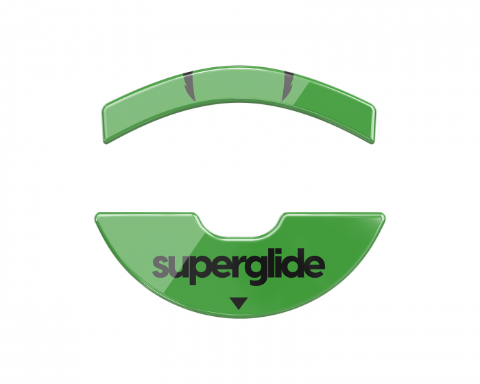 Superglide Glass Skates for Razer Viper 8K/Hyperspeed - Green
