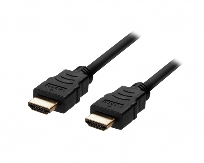 Deltaco Ultra High Speed HDMI-kabel 2.1 - Black - 1m