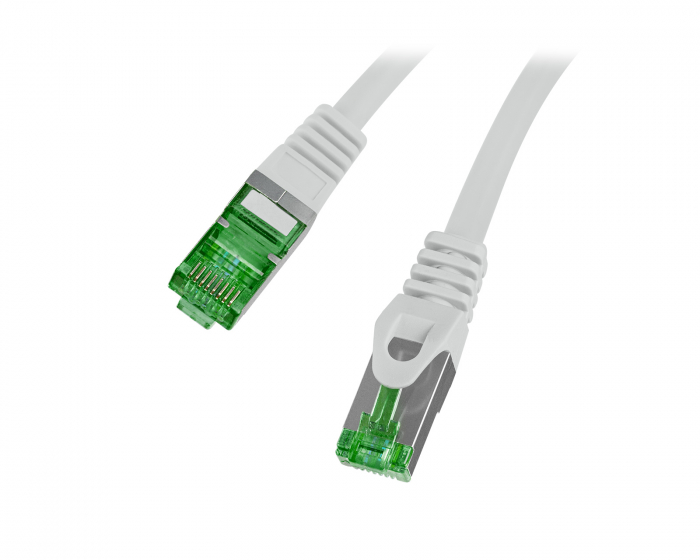 Lanberg Cat7 S/FTP Ethernet Cable Grey - 1 Meter