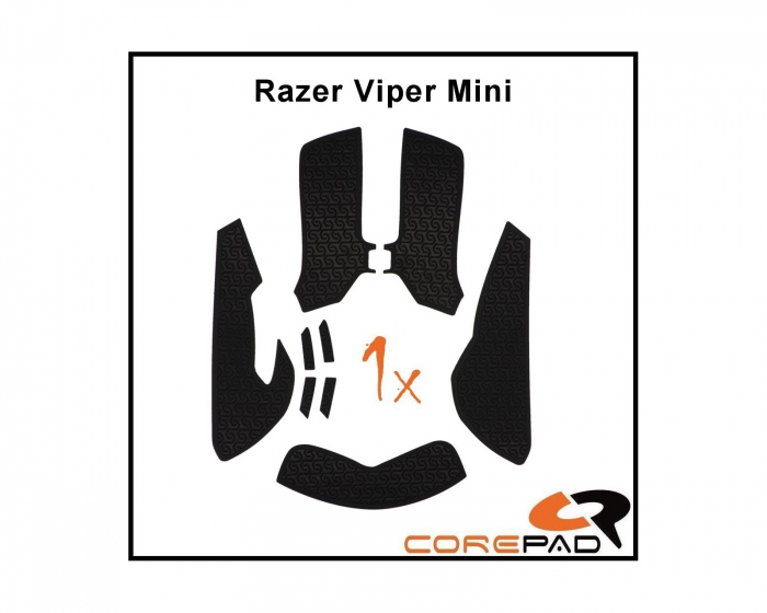 Corepad Soft Grips for Razer Viper Mini Series - Red