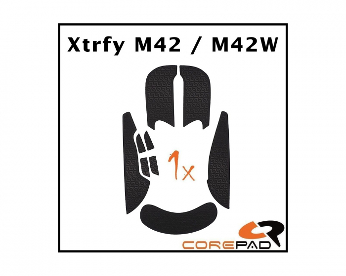 Corepad Soft Grips for Xtrfy M42 Wired/M42W Wireless - White