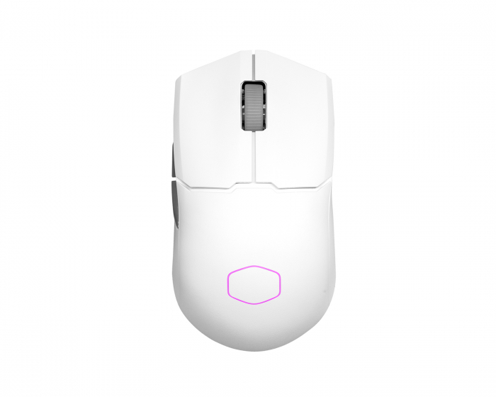 Cooler Master MM712 Hybrid Ultra Light RGB Wireless Gaming Mouse - White