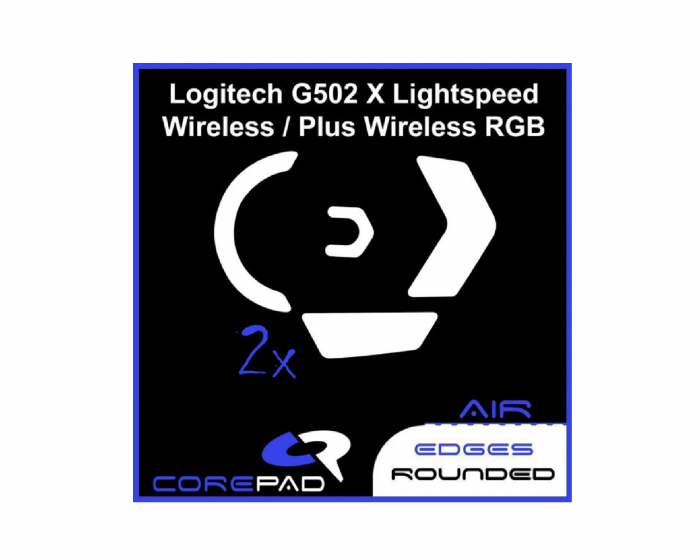 Corepad Skatez AIR For Logitech G502 X Lightspeed / Logitech G502 X PLUS Wireless
