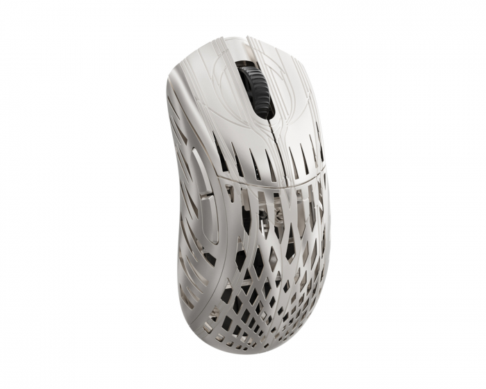 Pwnage Stormbreaker Magnesium Wireless Gaming Mouse - White - us