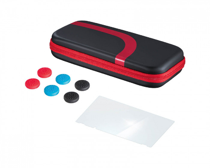 Hama  Accessory Set for Nintendo Switch - Black/Red
