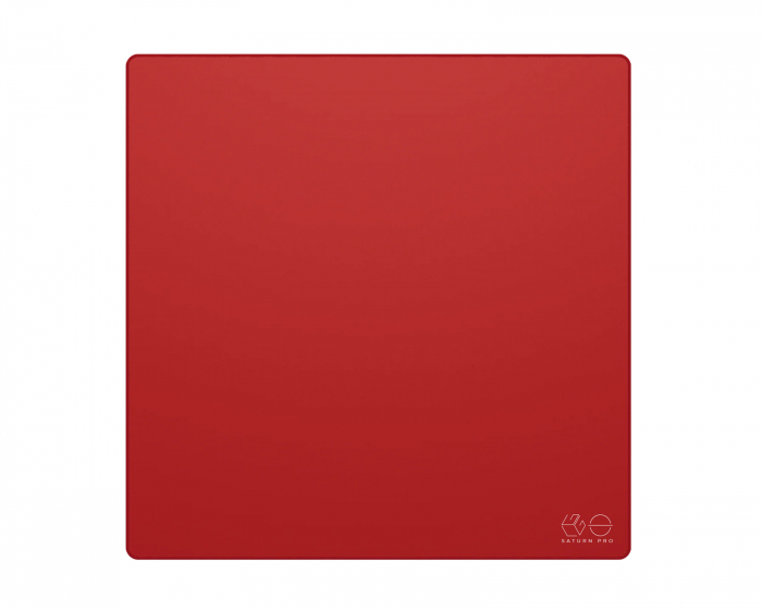 Lethal Gaming Gear Saturn PRO Gaming Mousepad - XL Square - Soft - Red