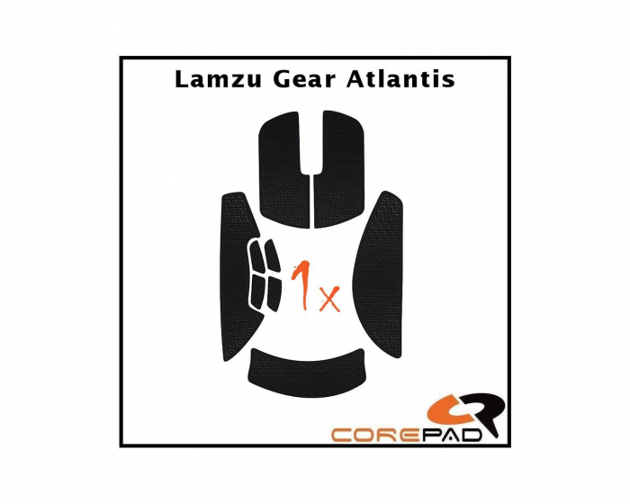 Corepad Soft Grips for Lamzu Atlantis - Blue