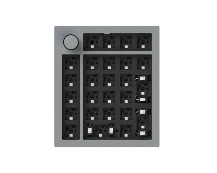 Keychron Q0 Plus Number Pad 27 Key Barebone RGB Hot-Swap - Silver Grey