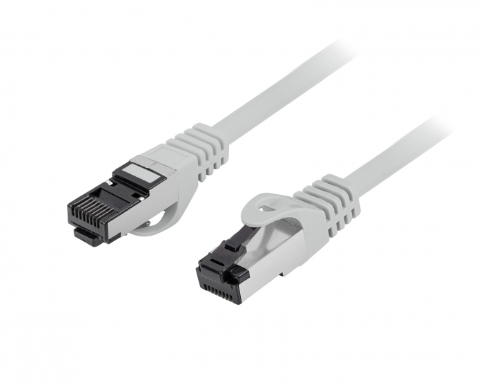 Lanberg CAT 8.1 S/FTP LSZH - Ethernet cable - Grey - 0,25m
