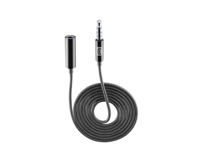 Cellularline Aux Extension Cable for 3.5mm Headphones - 1m