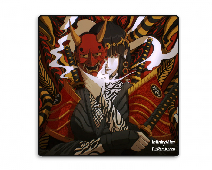InfinityMice x TheRealKenzo - Limited Edition Gaming Mousepad - XL Square