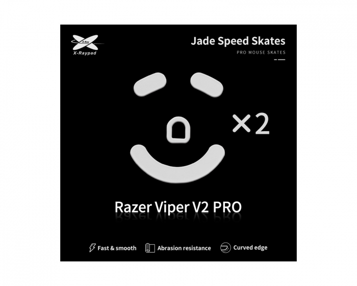 X-raypad Jade Mouse Skates for Razer Viper V2 PRO