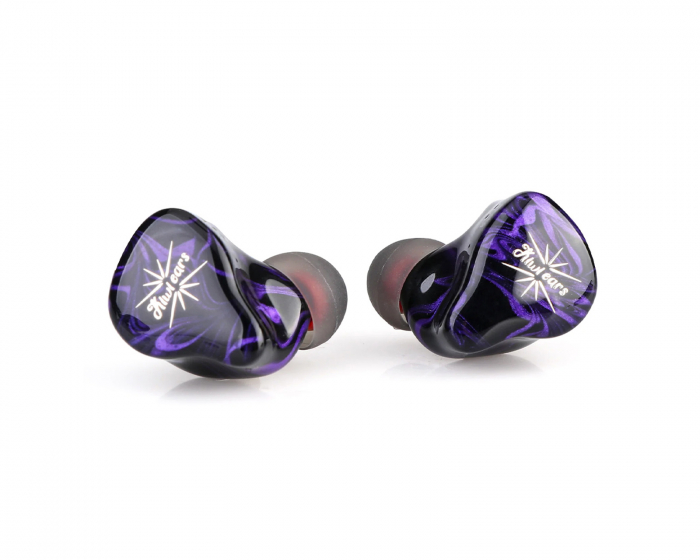 Kiwi Ears Quartet IEM Headphones - Purple