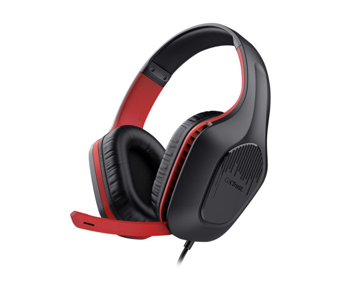 Trust GXT 415S Zirox Gaming Headset Switch - Black/Red