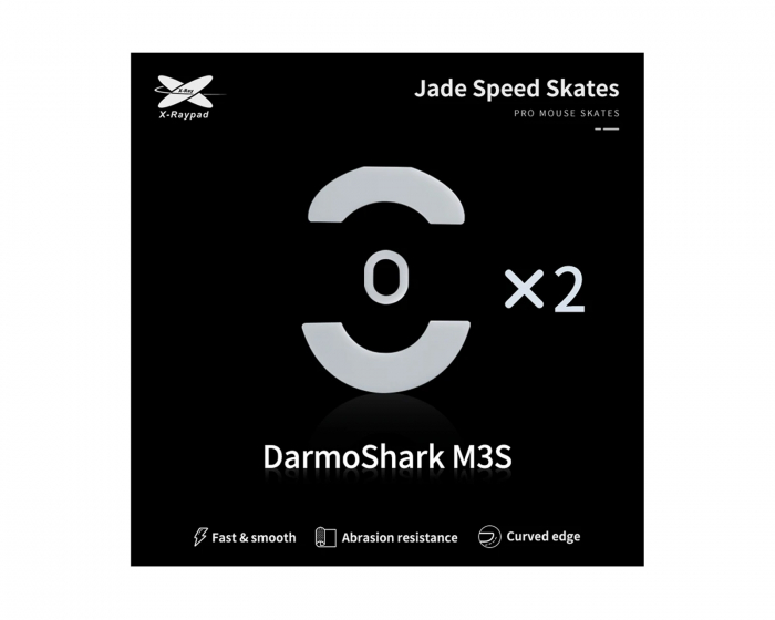 X-raypad Jade Mouse Skates for DarmoShark M3S