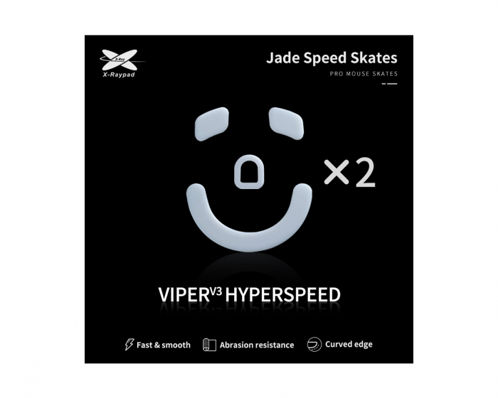 X-raypad Jade Mouse Skates for Viper V3 HyperSpeed