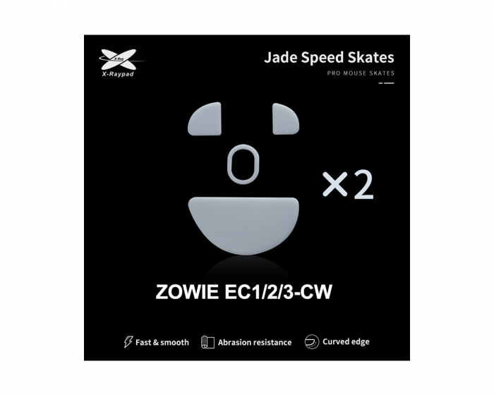 X-raypad Jade Mouse Skates for Zowie EC-CW