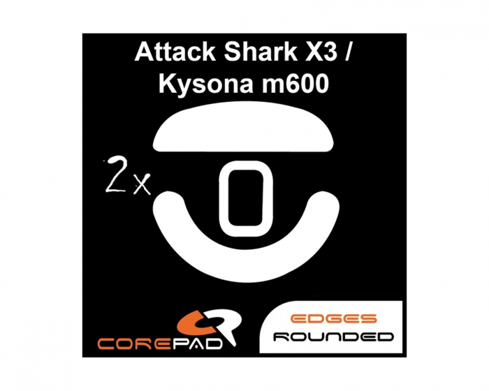 Corepad Skatez PRO for Attack Shark X3/Kysona M600