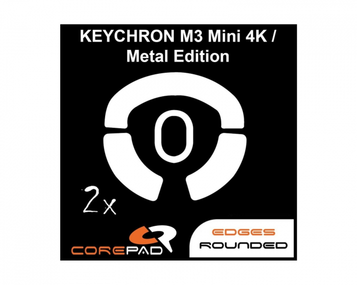 Corepad Skatez PRO for Keychron M3 Mini/Mini 4K/Mini 4K Wireless Metal-Edition